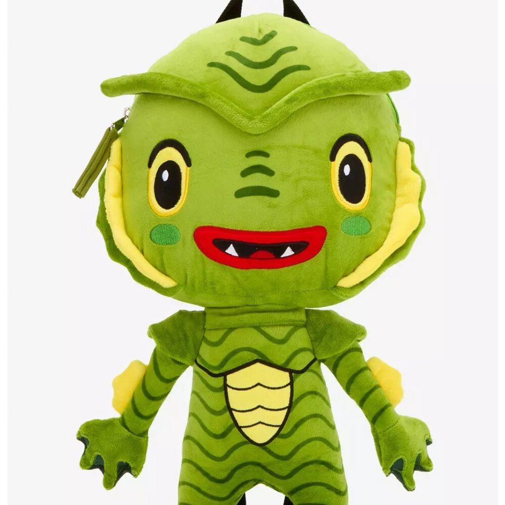 Universal Monsters Creature From The Black Lagoon Plush Mini Backpack - NWT